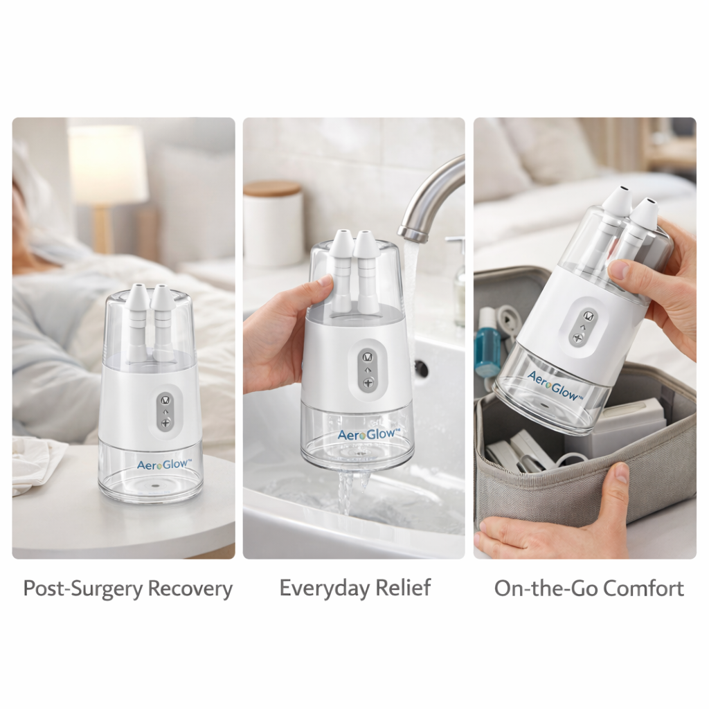 AeroGlow™ CleanFlow Nasal Rinse
