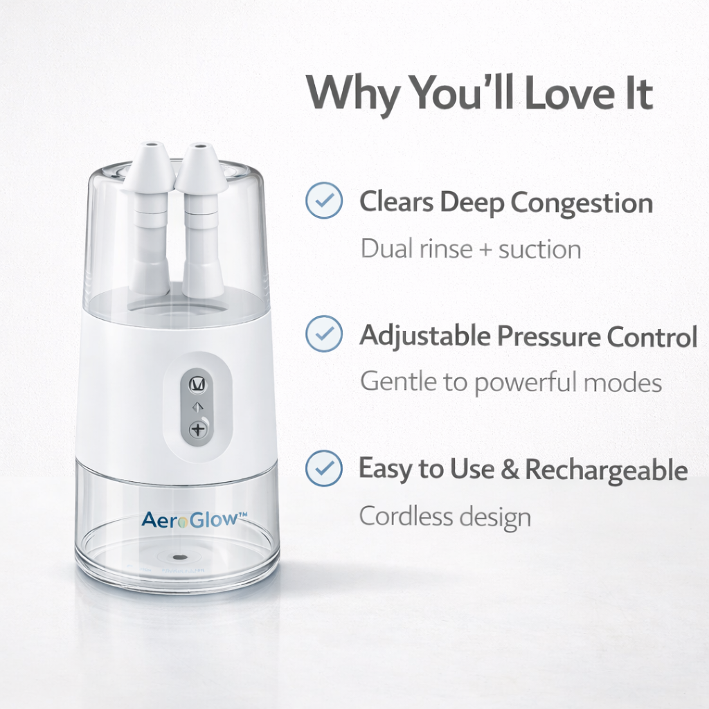 AeroGlow™ CleanFlow Nasal Rinse