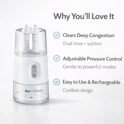 AeroGlow™ CleanFlow Nasal Rinse